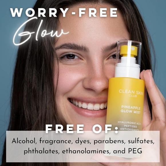 Clean Sin Club - Pineapple Glow Mist - Picture 5 of 8